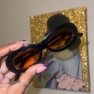 LORVAE Black Sunglasses